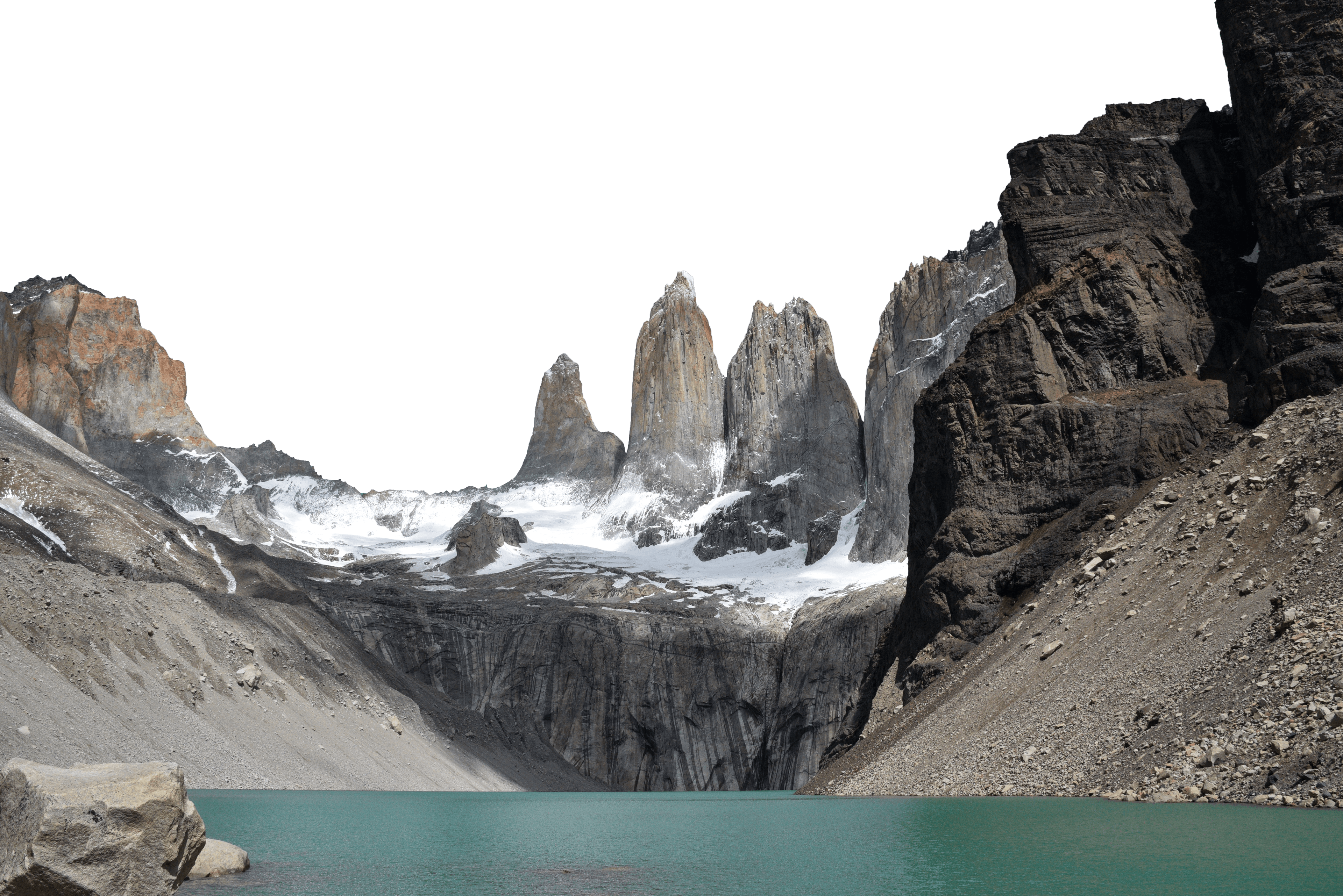 Torres del Paine foreground